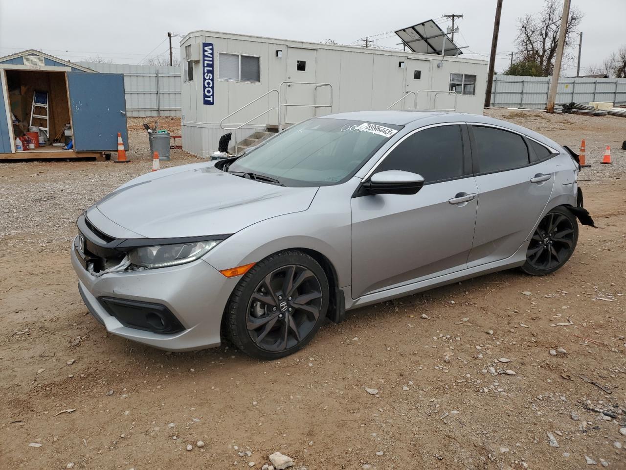 Image 1 of 2020 HONDA CIVIC SPORT 2020 with VIN 19XFC2F84LE005885