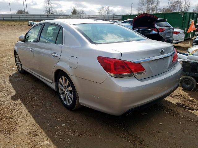 Image 3 of 2011 TOYOTA AVALON BASE 2011 with VIN 4T1BK3DB8BU375058