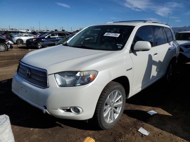 Image 1 of 2009 TOYOTA HIGHLANDER HYBRID LIMITED 2009 with VIN JTEEW44A392035062