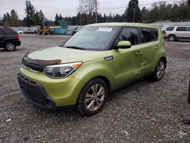 Image 1 of 2015 KIA SOUL + 2015 with VIN KNDJP3A56F7816240