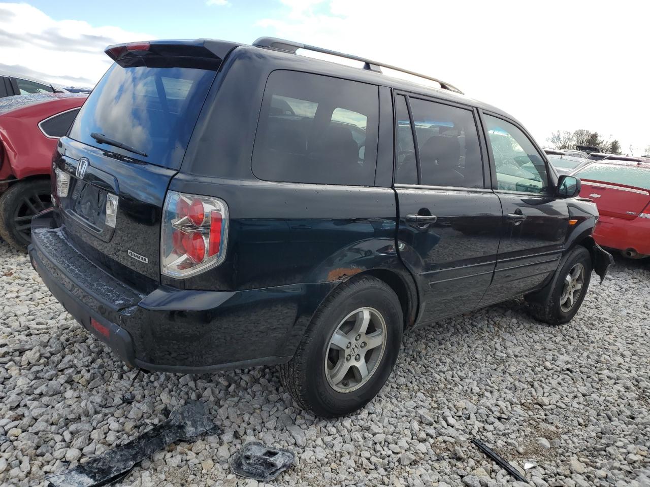 Obraz 3 z 2007 HONDA PILOT EXL 2007 z VIN 2HKYF18547H002404