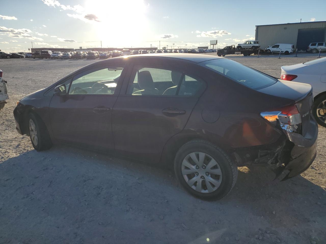 Image 2 of 2012 HONDA CIVIC LX 2012 with VIN 2HGFB2F51CH591072