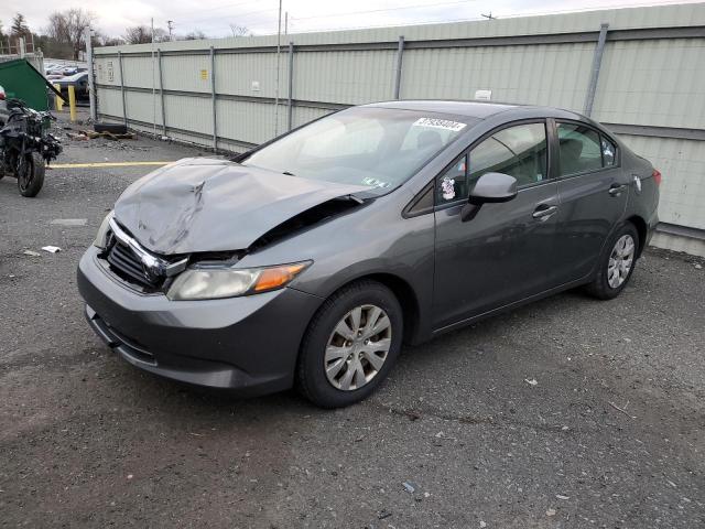 Image 1 of 2012 HONDA CIVIC LX 2012 with VIN 19XFB2F54CE313034