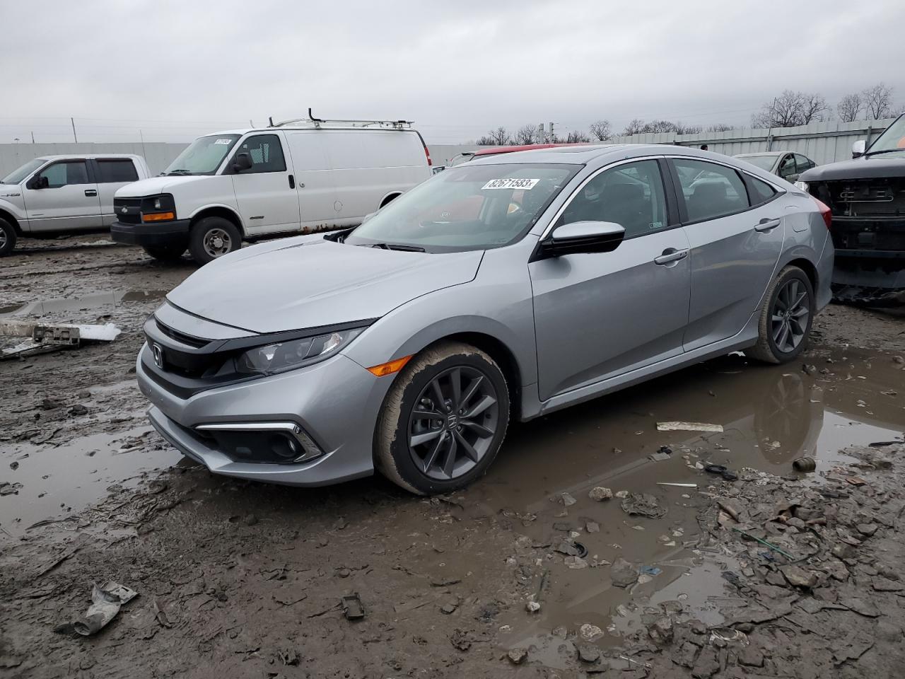 Изображение 1 2019 HONDA CIVIC EXL 2019 с VIN 19XFC1F70KE004765