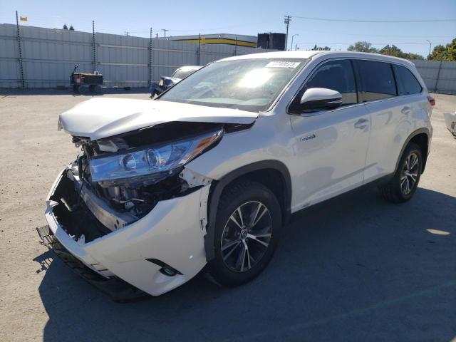 Obraz 1 z 2019 TOYOTA HIGHLANDER HYBRID 2019 z VIN 5TDBGRFH4KS052589