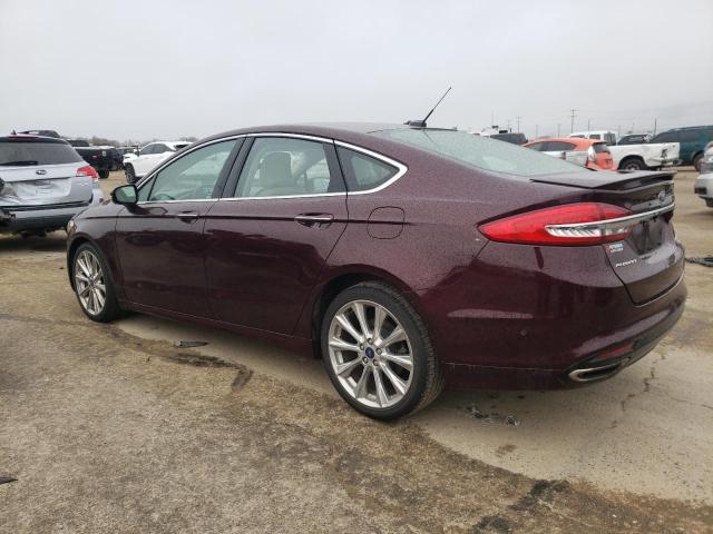 Image 2 of 2017 FORD FUSION TITANIUM 2017 with VIN 3FA6P0D9XHR267694
