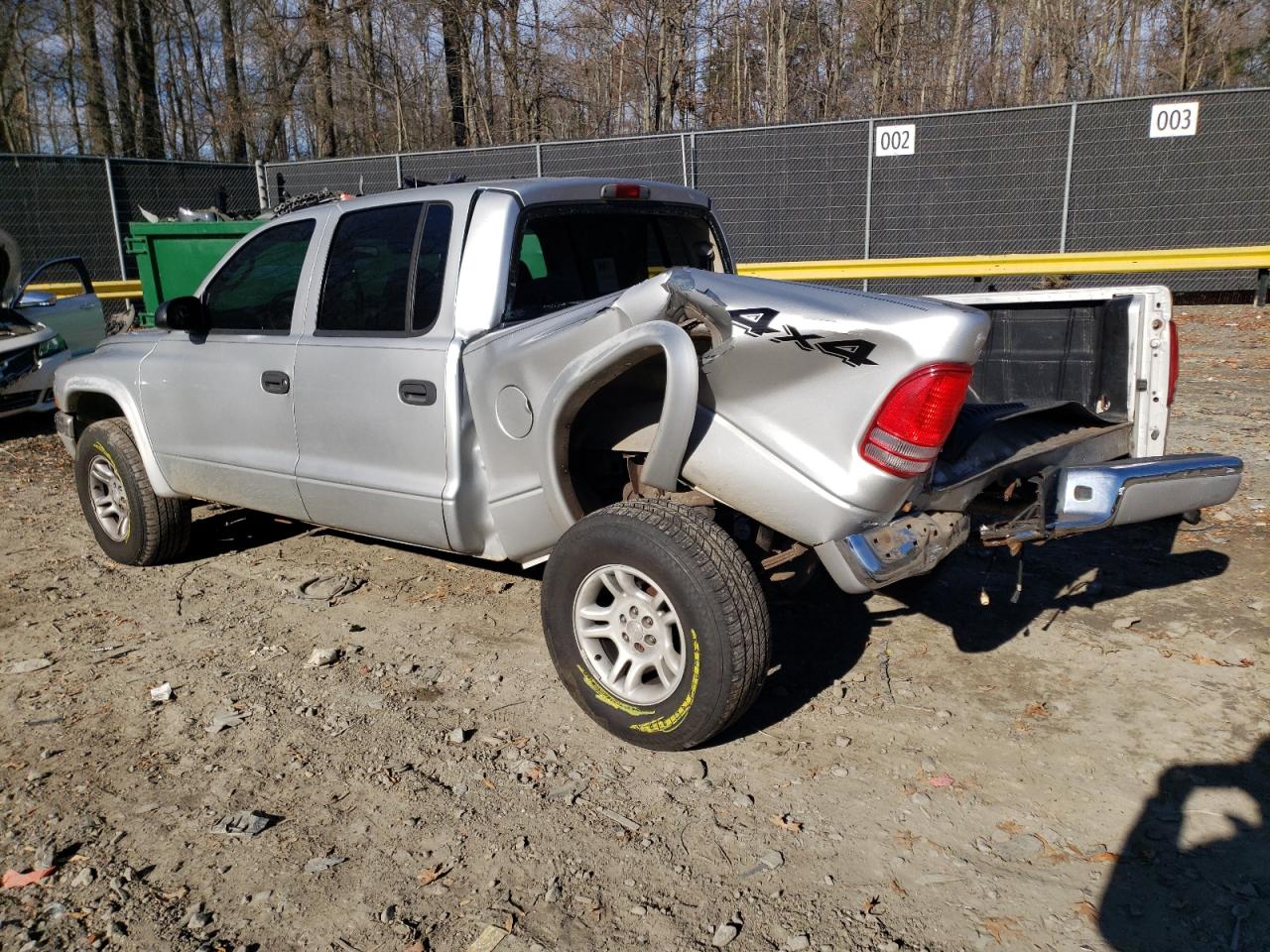 Изображение 2 2004 DODGE DAKOTA QUAD SLT 2004 с VIN 1D7HG48N94S720712