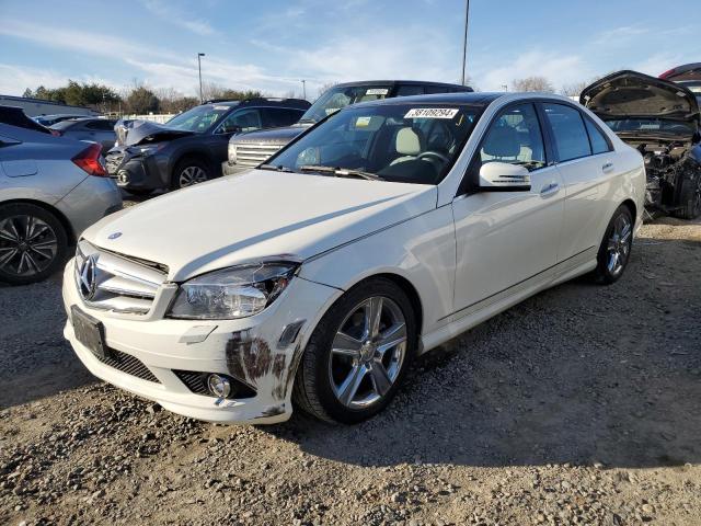 Image 1 of 2010 MERCEDES-BENZ C 300 2010 with VIN WDDGF5EB9AR129863