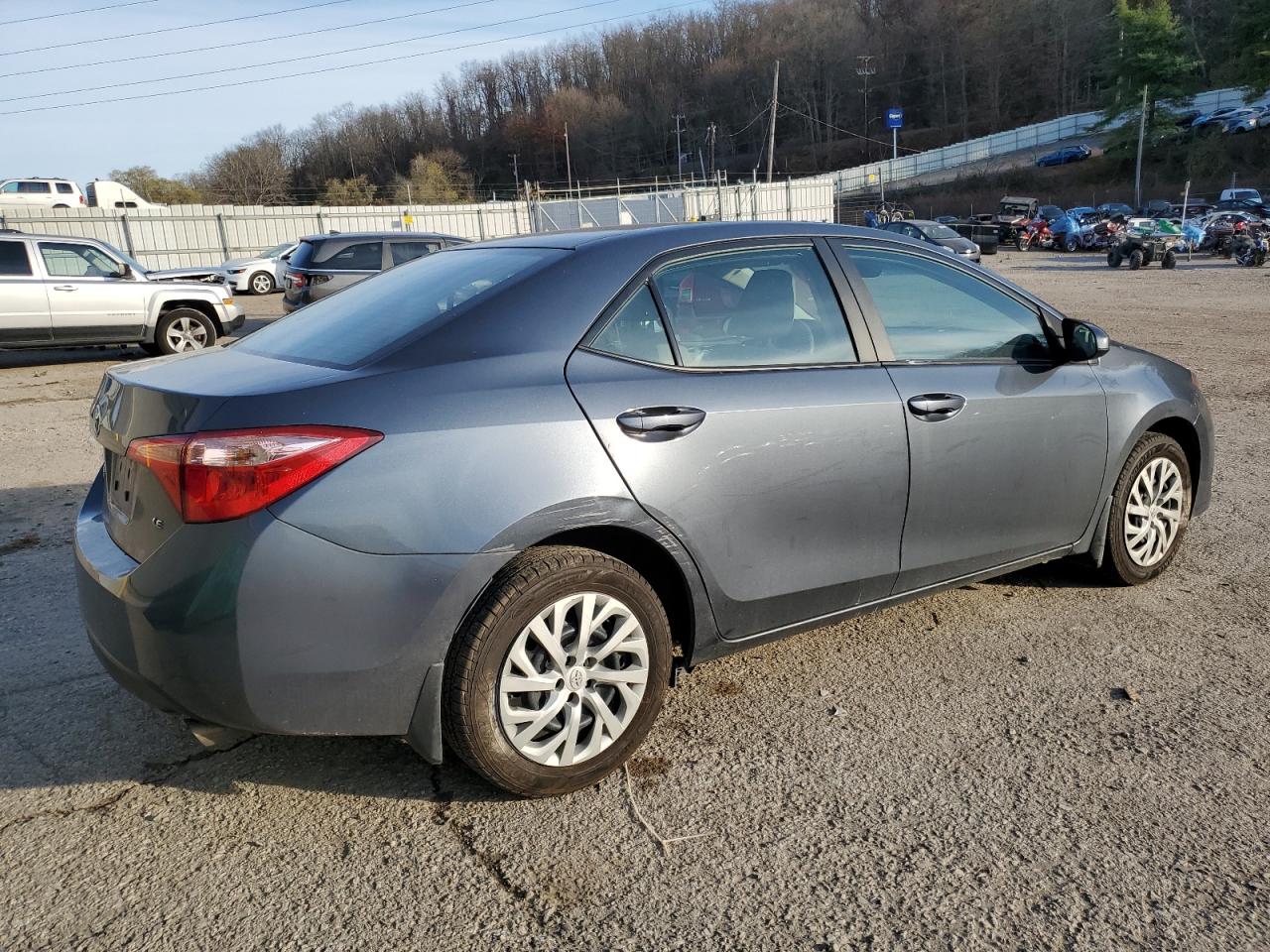 Image 3 of 2018 TOYOTA COROLLA L 2018 with VIN 2T1BURHE8JC010848