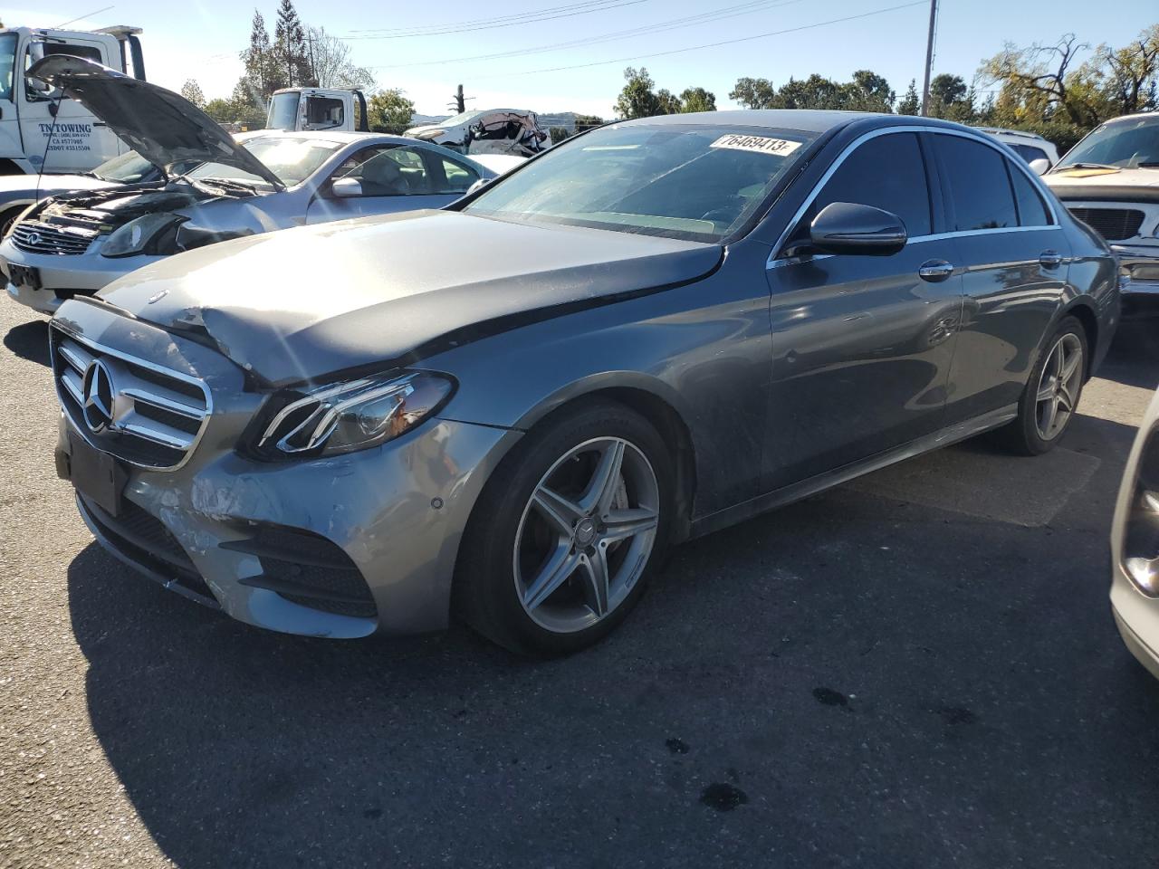 Image 1 of 2017 MERCEDES-BENZ E 300 2017 with VIN WDDZF4JB1HA042122
