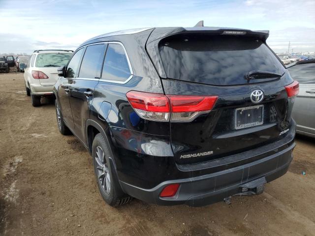 Image 2 of 2019 TOYOTA HIGHLANDER SE 2019 with VIN 5TDJZRFH8KS598141
