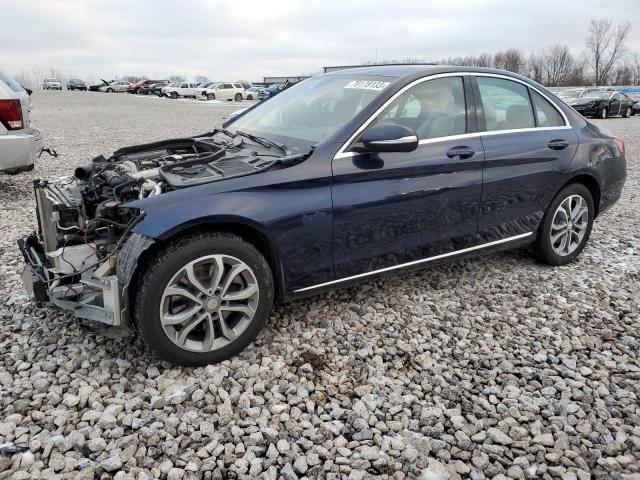 Image 1 of 2015 MERCEDES-BENZ C 300 4MATIC 2015 with VIN 55SWF4KB7FU047534