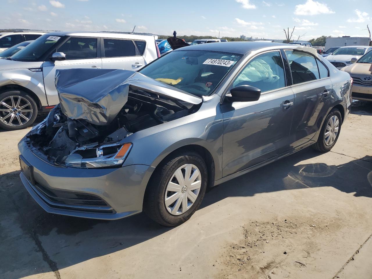 Изображение 1 2016 VOLKSWAGEN JETTA S 2016 с VIN 3VW267AJ4GM413213