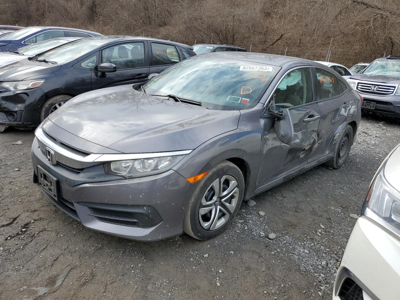 Image 1 of 2016 HONDA CIVIC LX 2016 with VIN 2HGFC2F56GH528357