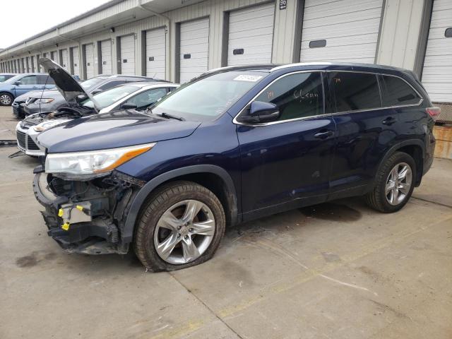 Изображение 1 2014 TOYOTA HIGHLANDER LIMITED 2014 с VIN 5TDDKRFH7ES008209