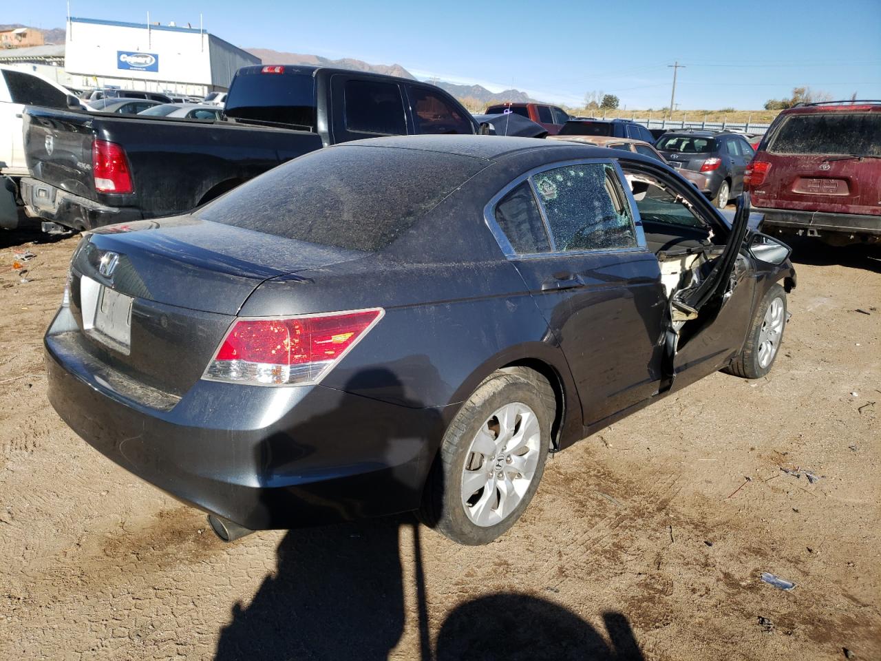 Image 3 of 2009 HONDA ACCORD EX 2009 with VIN 1HGCP26709A193185