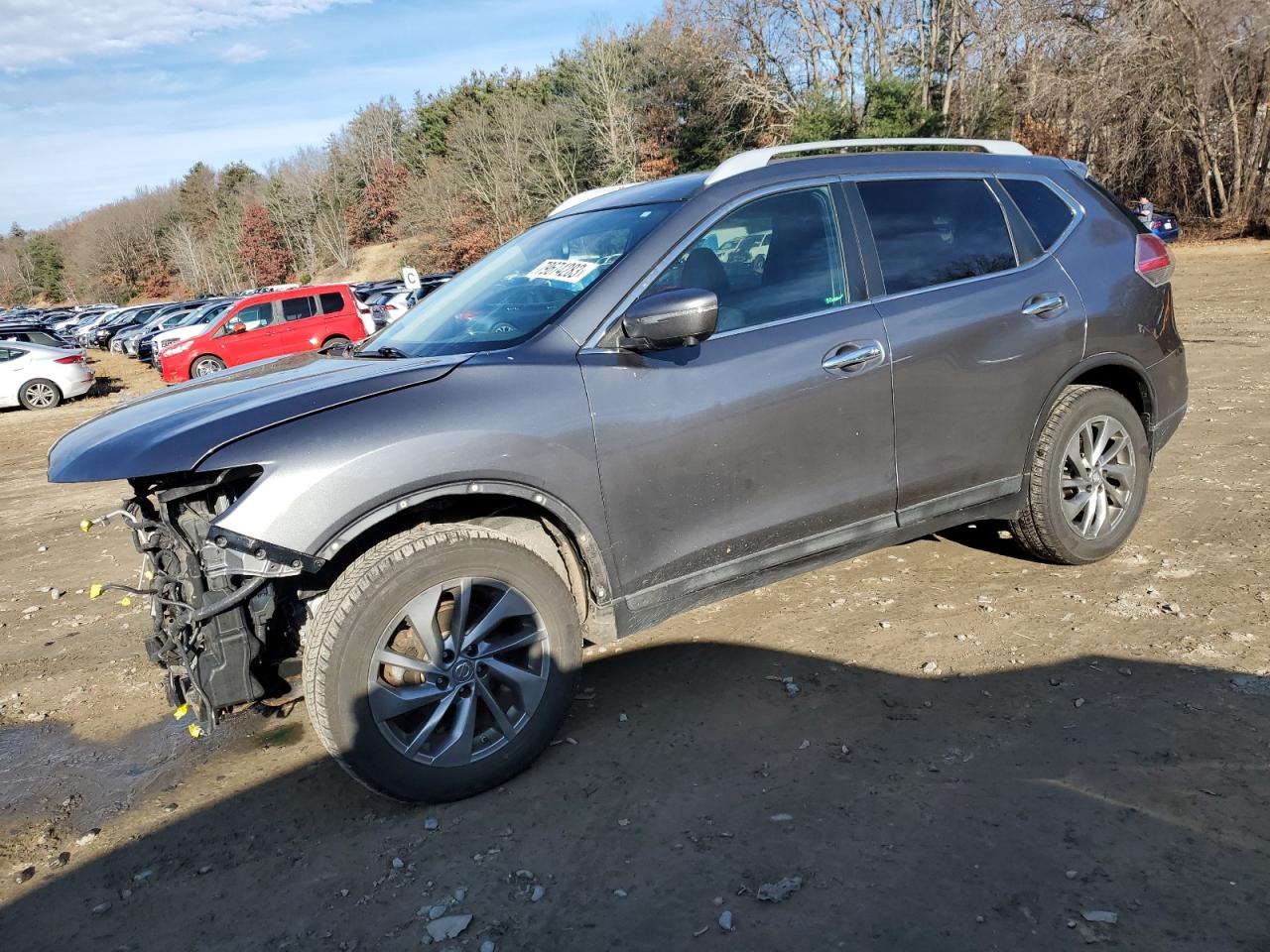 Image 1 of 2015 NISSAN ROGUE S 2015 with VIN 5N1AT2MV7FC889640