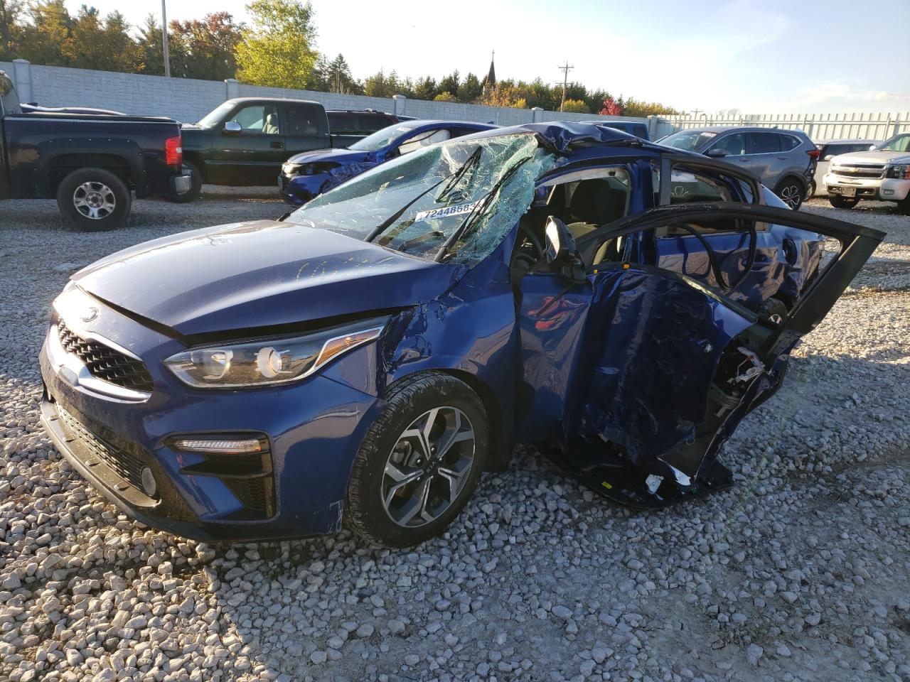 Изображение 1 2021 KIA FORTE FE 2021 с VIN 3KPF24AD0ME264782