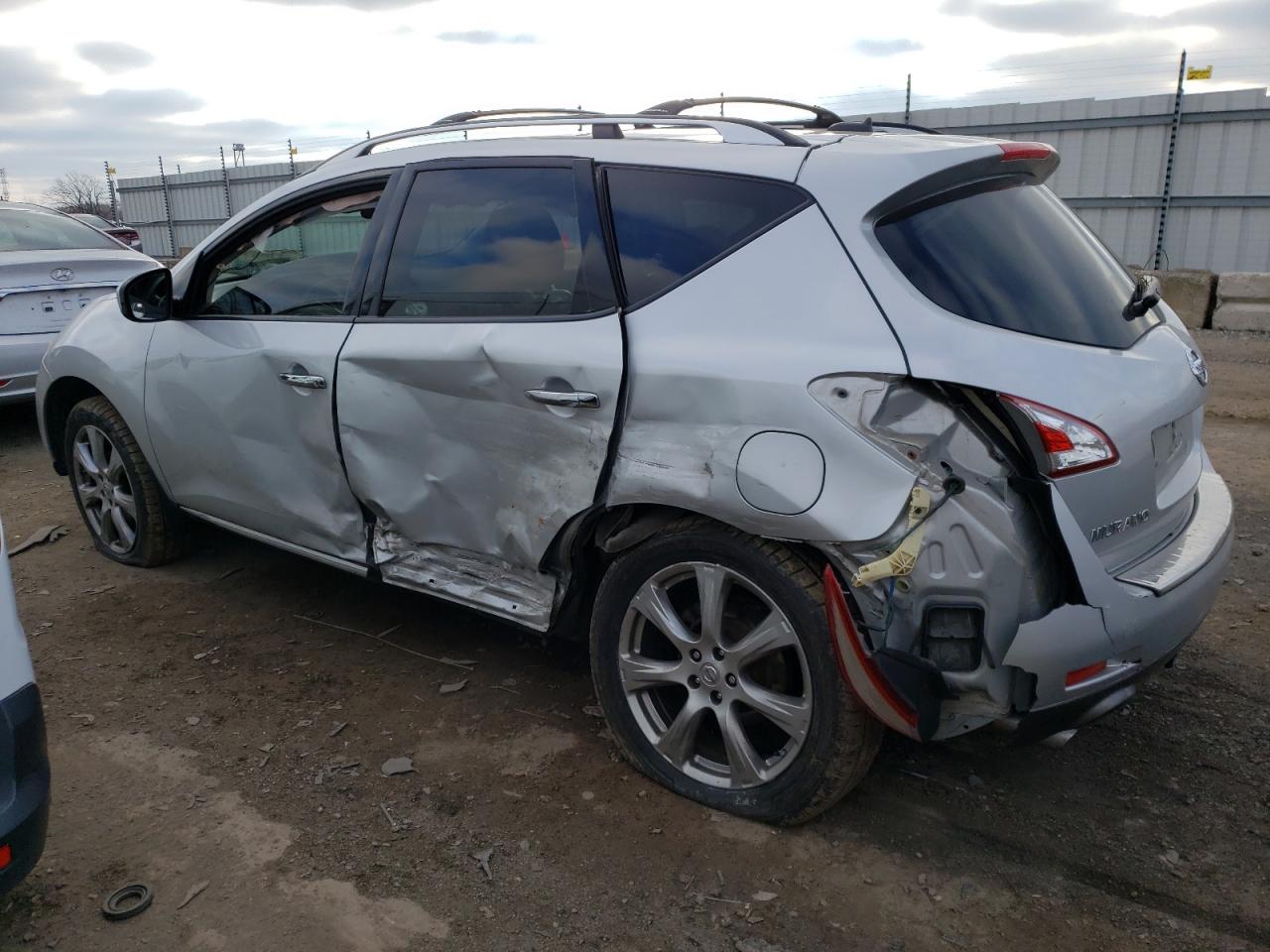 Изображение 2 2012 NISSAN MURANO S 2012 с VIN JN8AZ1MUXCW117457