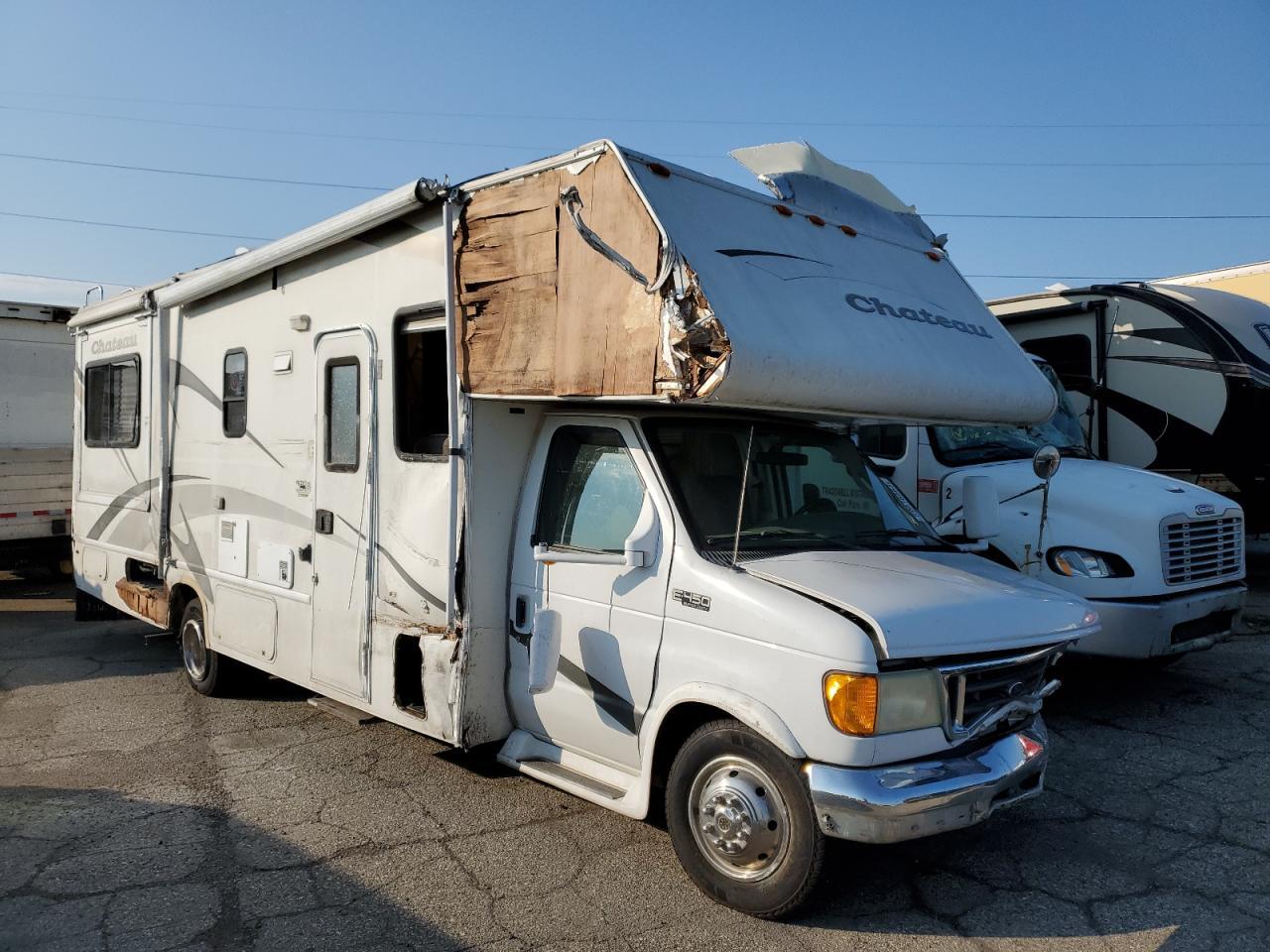 Image 1 of 2003 FORD ECONOLINE E450 SUPER DUTY CUTAWAY VAN 2003 with VIN 1FDXE45S83HB27369