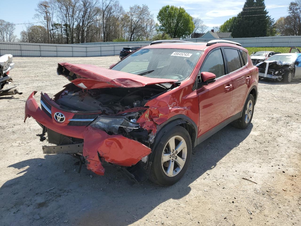 Изображение 1 2015 TOYOTA RAV4 XLE 2015 с VIN 2T3WFREV0FW168310