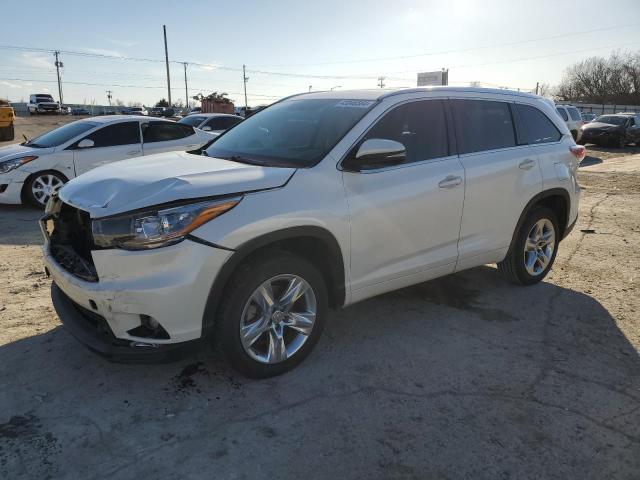 Image 1 of 2015 TOYOTA HIGHLANDER LIMITED 2015 with VIN 5TDYKRFH8FS048740