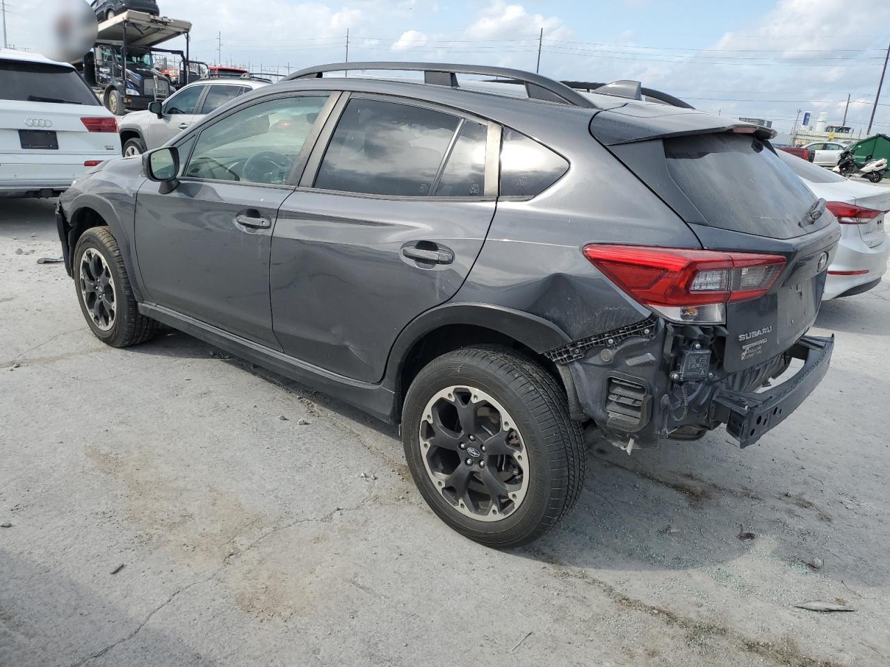 Image 2 of 2021 SUBARU CROSSTREK PREMIUM 2021 with VIN JF2GTAEC7M8682480