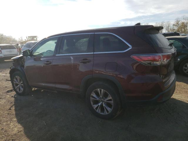 Image 2 of 2016 TOYOTA HIGHLANDER LE 2016 with VIN 5TDBKRFH7GS238844