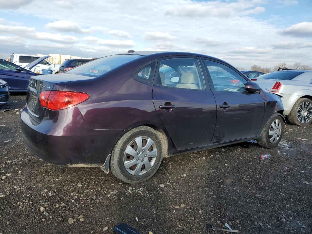 Image 3 of 2008 HYUNDAI ELANTRA GLS 2008 with VIN KMHDU46D98U571204