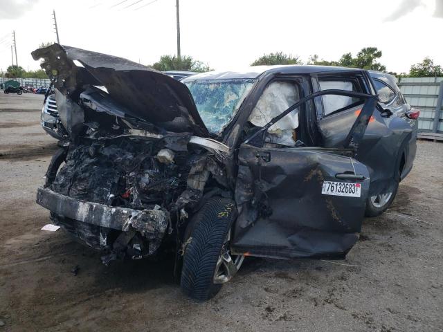 Image 1 of 2020 TOYOTA HIGHLANDER L 2020 with VIN 5TDCZRAH2LS027455