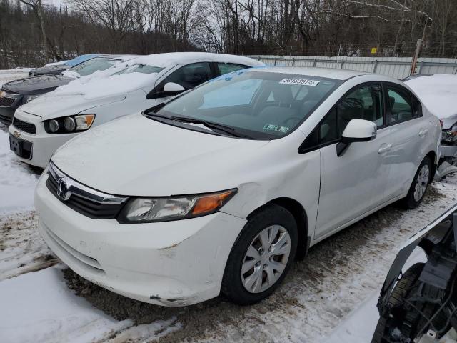 Image 1 of 2012 HONDA CIVIC LX 2012 with VIN 19XFB2F52CE369621
