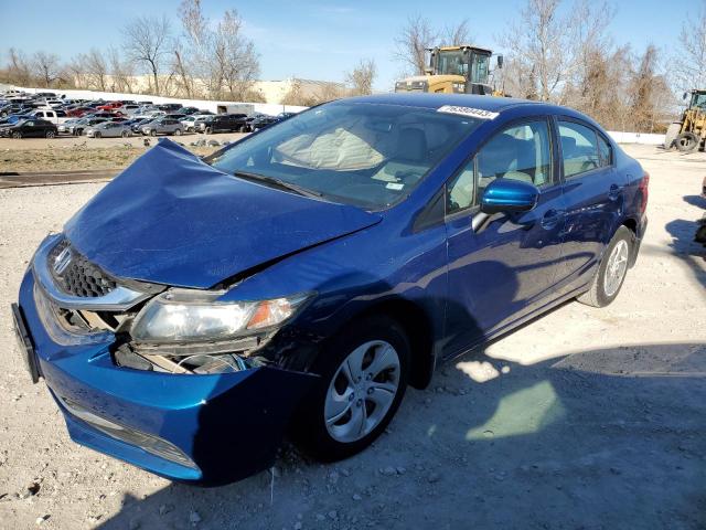 Image 1 of 2015 HONDA CIVIC LX 2015 with VIN 19XFB2F56FE077605