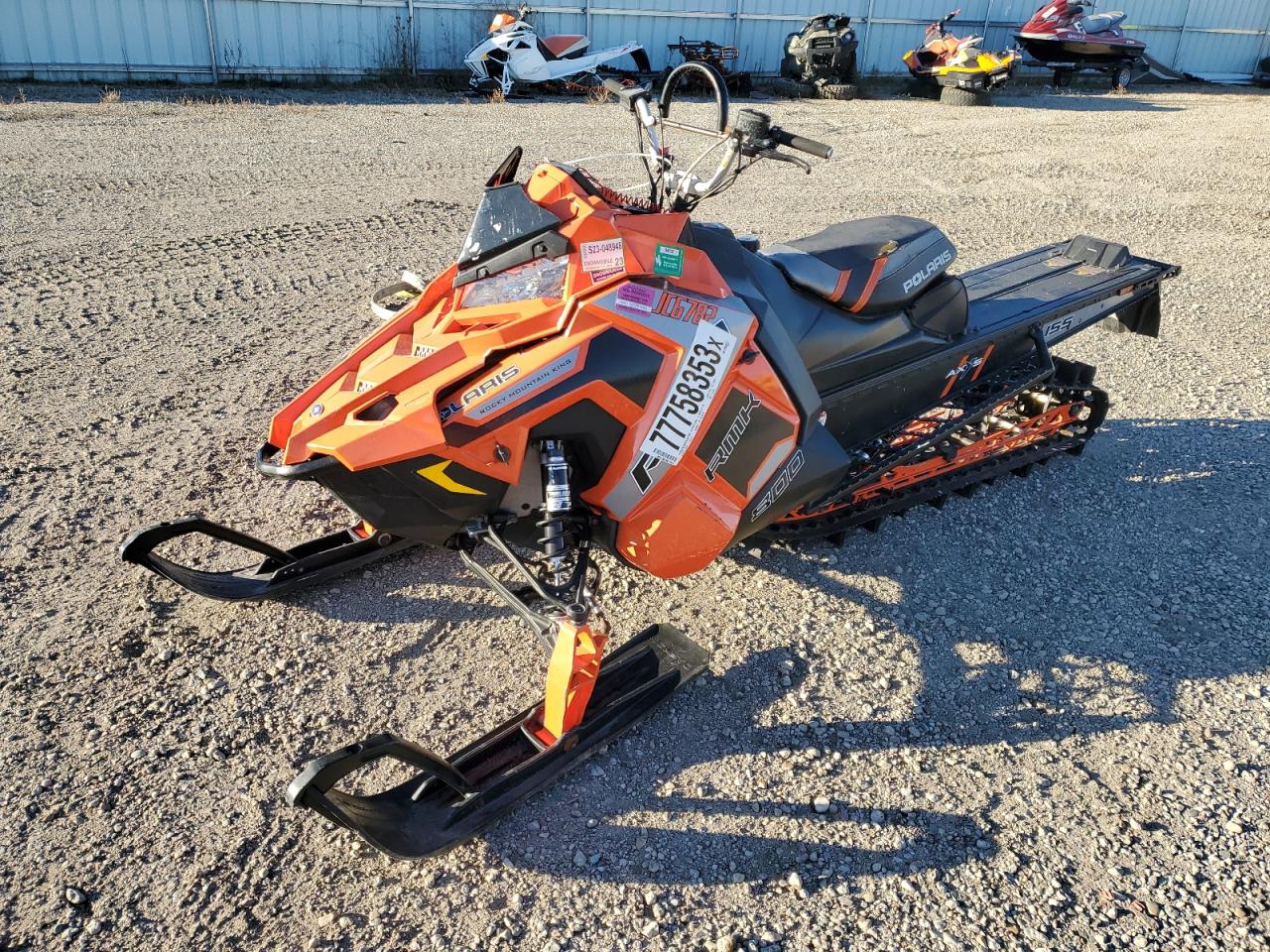 Image 2 of 2017 POLARIS RMK 800 2017 with VIN SN1EFM8P3HC712619