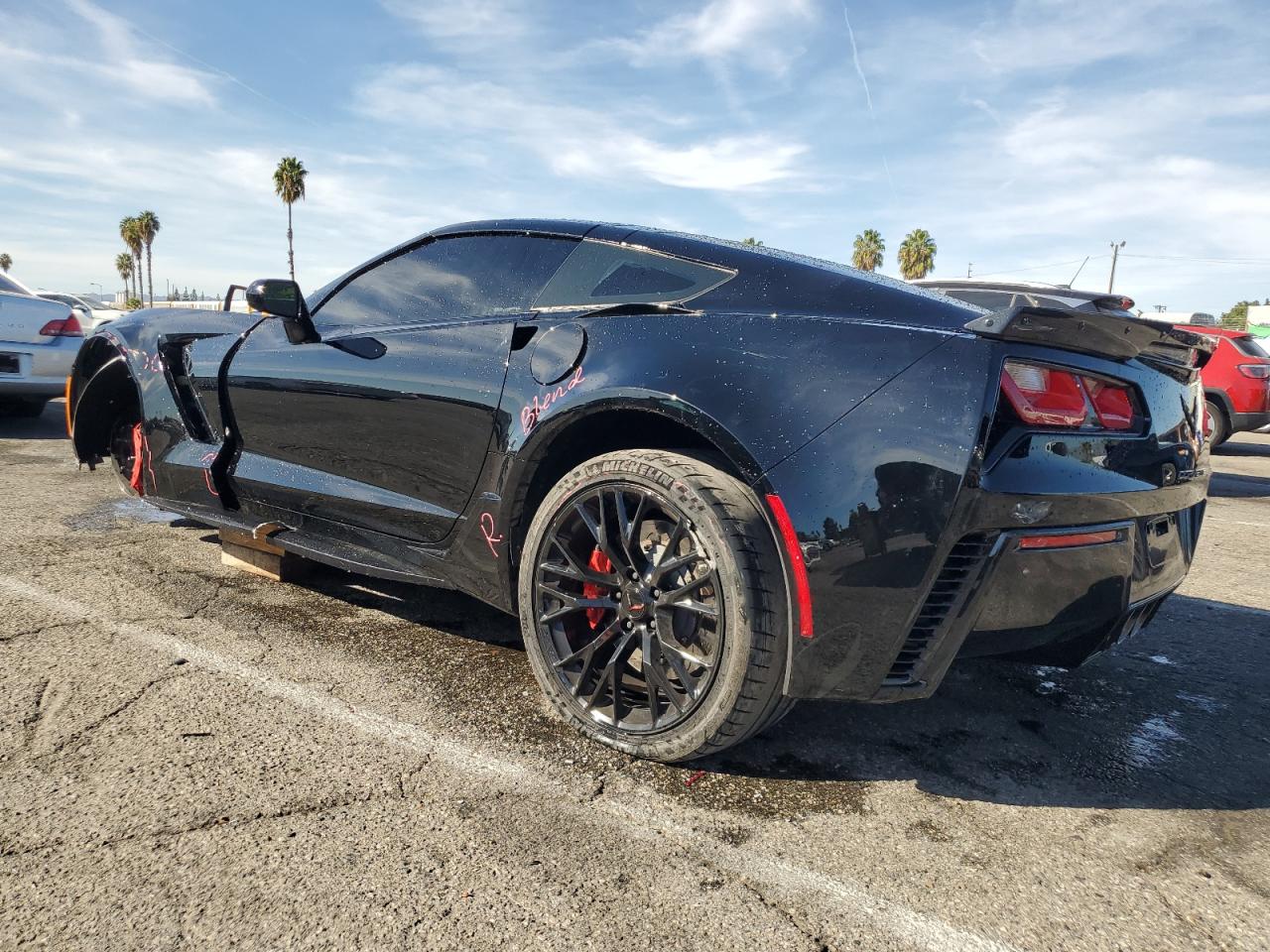 Image 2 of 2018 CHEVROLET CORVETTE Z06 3LZ 2018 with VIN 1G1YU2D63J5600509