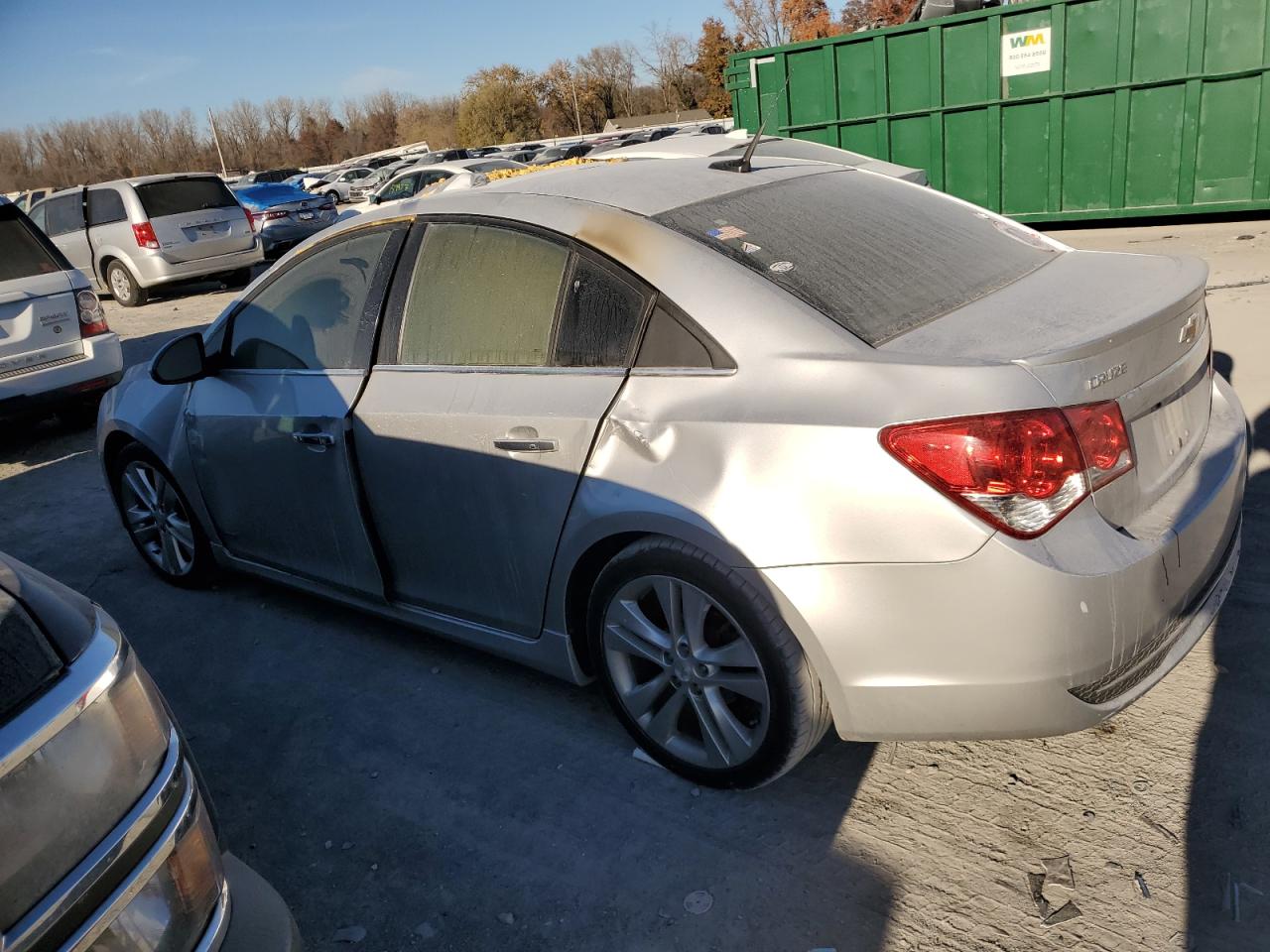 Изображение 2 2014 CHEVROLET CRUZE LTZ 2014 с VIN 1G1PG5SB3E7253973