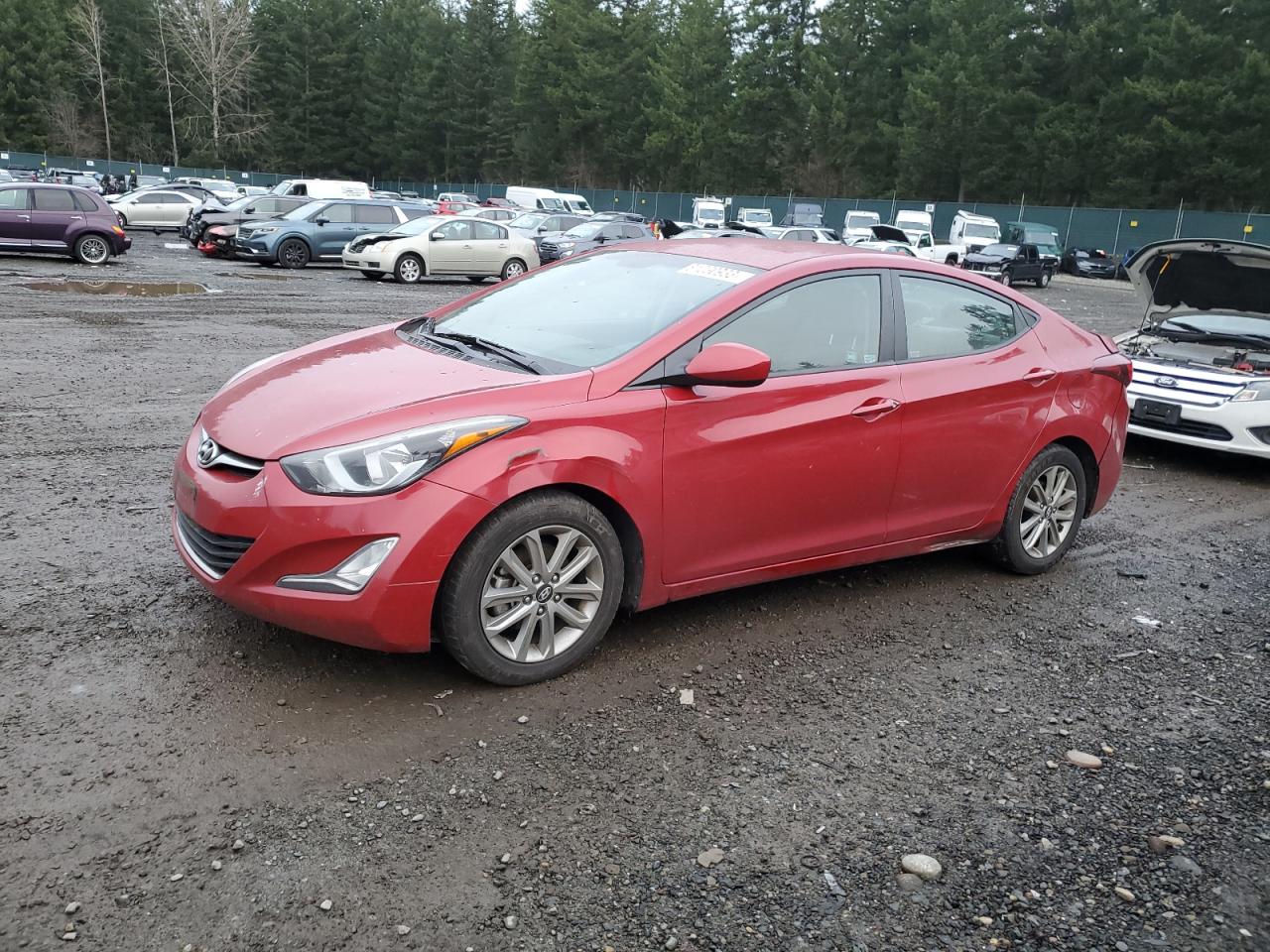 Image 1 of 2015 HYUNDAI ELANTRA SE 2015 with VIN KMHDH4AE2FU223472