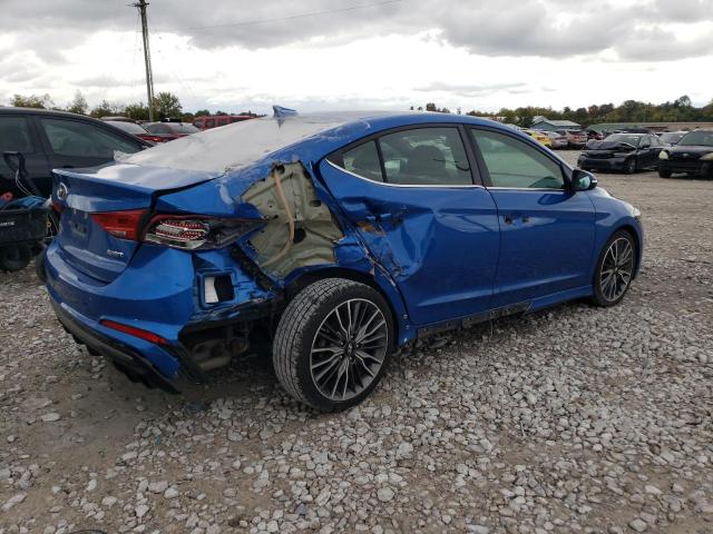 Image 3 of 2018 HYUNDAI ELANTRA SPORT 2018 with VIN KMHD04LB0JU577168