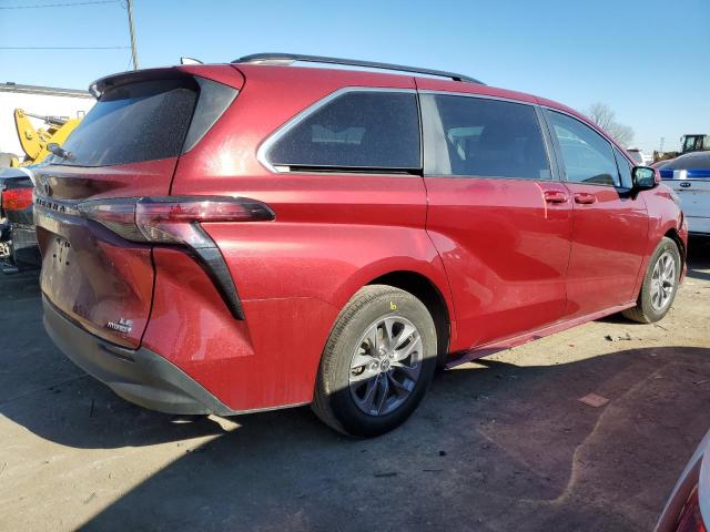 Изображение 3 2022 TOYOTA SIENNA LE 2022 с VIN 5TDKRKEC3NS134874