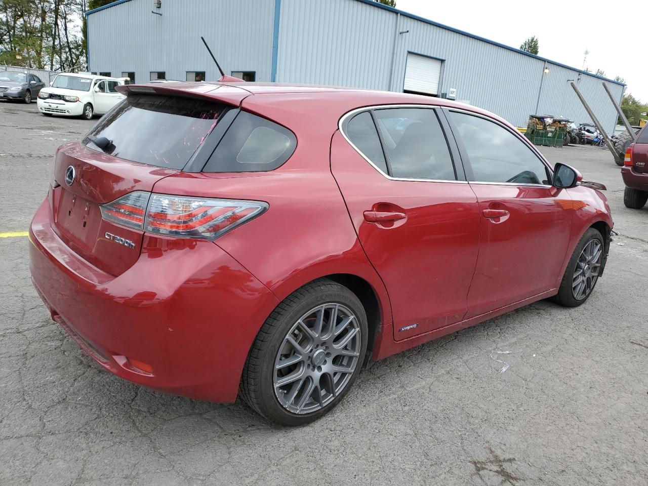 Obraz 3 z 2012 LEXUS CT 200 2012 z VIN JTHKD5BH1C2101942