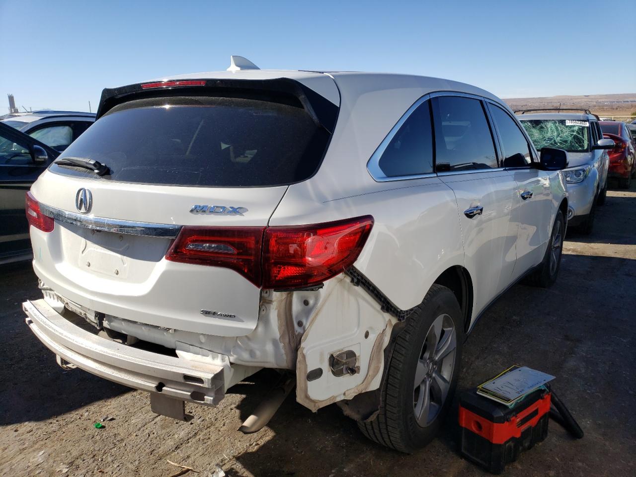 Obraz 3 z 2014 ACURA MDX  2014 z VIN 5FRYD4H22EB008600