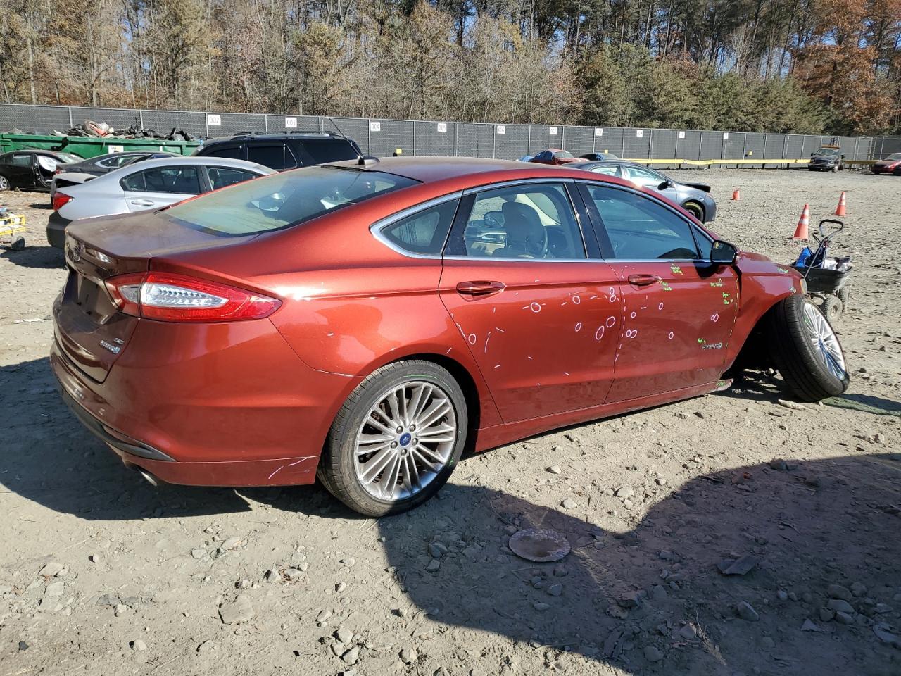 Obraz 3 z 2014 FORD FUSION SE HYBRID 2014 z VIN 3FA6P0LU1ER191073