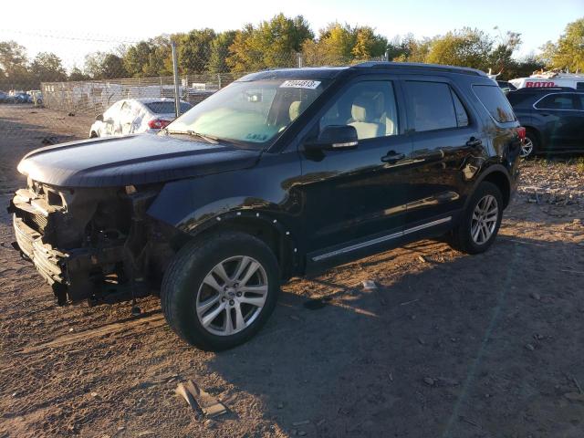 Image 1 of 2018 FORD EXPLORER XLT 2018 with VIN 1FM5K8DH4JGA90692