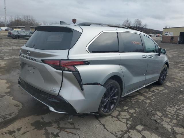 Image 3 of 2022 TOYOTA SIENNA XSE 2022 with VIN 5TDDRKEC3NS133796