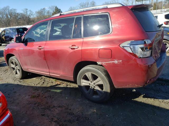 Image 2 of 2009 TOYOTA HIGHLANDER SPORT 2009 with VIN JTEES43A392116446