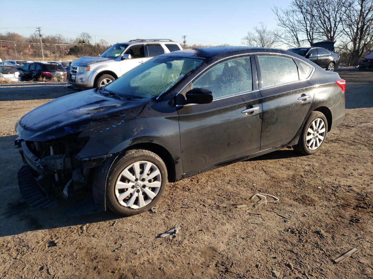 Изображение 1 2017 NISSAN SENTRA S 2017 с VIN 3N1AB7AP2HY306740