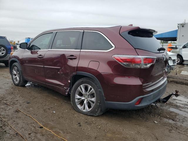 Изображение 2 2015 TOYOTA HIGHLANDER XLE 2015 с VIN 5TDJKRFH5FS211796