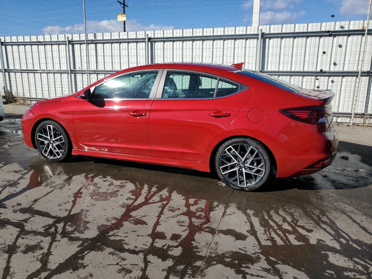 Изображение 2 2019 HYUNDAI ELANTRA SPORT 2019 с VIN KMHD04LB7KU838300