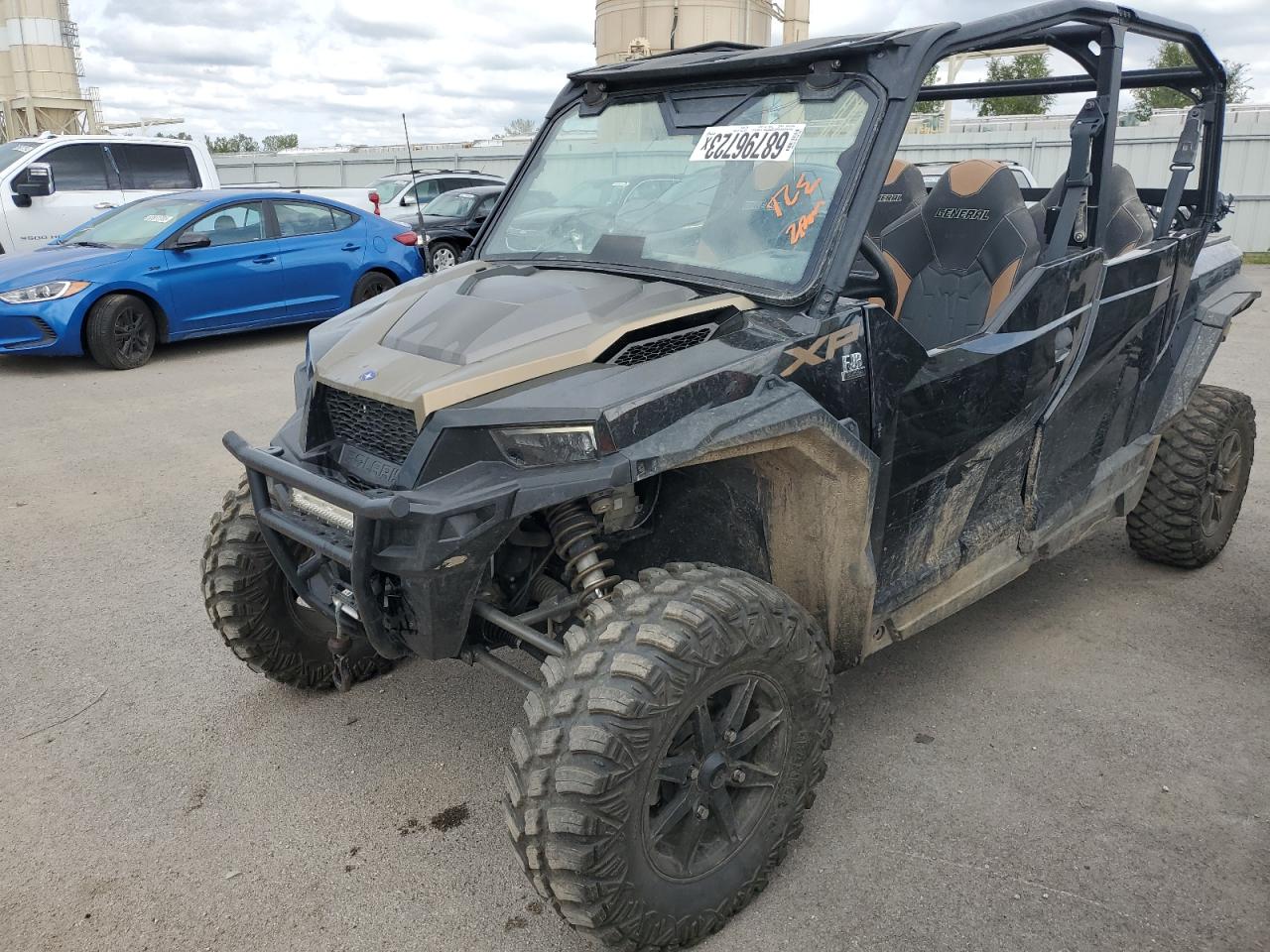 Image 2 of 2022 POLARIS GENERAL XP 4 1000 DELUXE 2022 with VIN 3NSGMD991NH411639