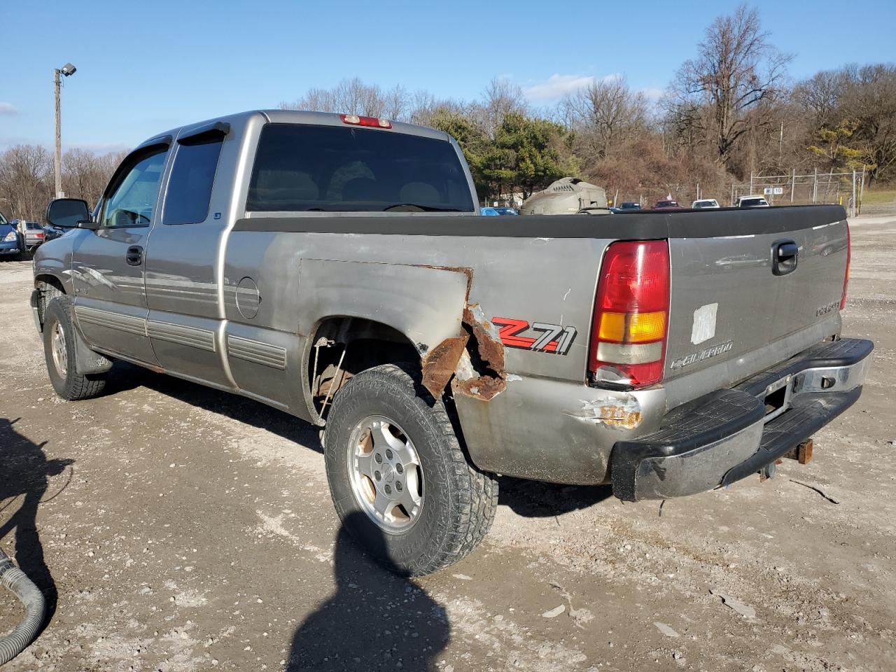 Изображение 2 1999 CHEVROLET SILVERADO K1500 1999 с VIN 1GCEK19T3XZ105561