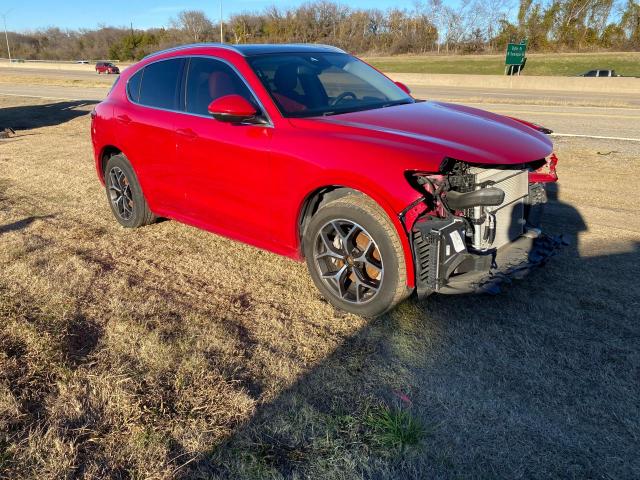 Image 1 of 2021 ALFA ROMEO STELVIO TI 2021 with VIN ZASPAKBN4M7D10219